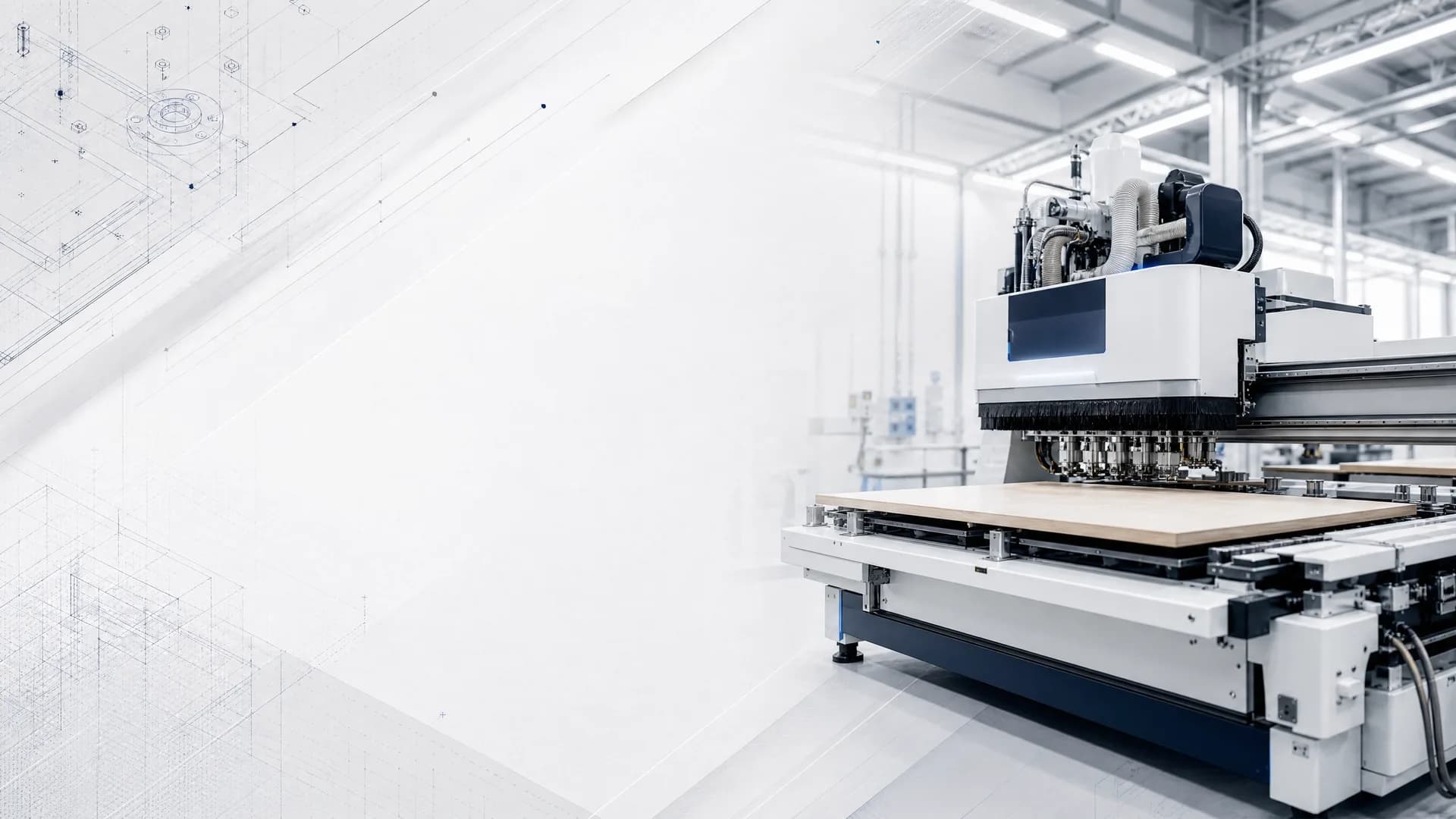 Centro CNC industrial